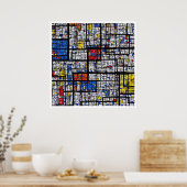 Primäres Chaos Poster (Küche)