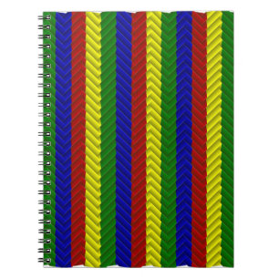 Primäres Herringbone-Notebook Notizblock