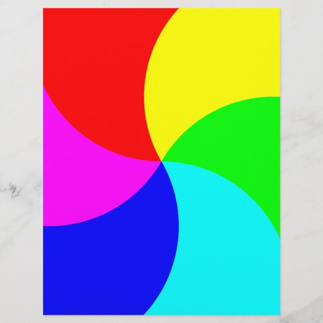 Primäres Regenbogenspiral (Vorderseite)
