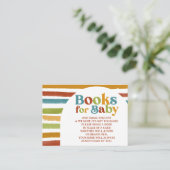 PrimärfarbBoho-Regenbogen-Anforderung Begleitkarte (Stehend Vorderseite)