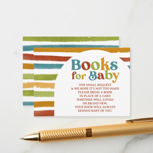 PrimärfarbBoho-Regenbogen-Anforderung Begleitkarte (Vorderseite/Rückseite Beispiel)