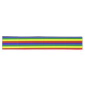 Primärfarben-FAT-STRIPES-COTTON-TABELLENRUNNER Großer Tischläufer (Horizontal)