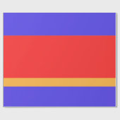 Primärfarben Geschenkpapier (Flach)