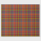Primärfarben-KARIERT 03-Geschenkpapier Geschenkpapier (Flach)