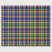 Primärfarben-KARIERT 06-Geschenkpapier Geschenkpapier (Flach)