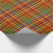 Primärfarben-KARIERT 07-Geschenkpapier Geschenkpapier (Ecke)