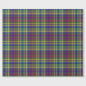 Primärfarben-KARIERT 08-Geschenkpapier Geschenkpapier (Flach)