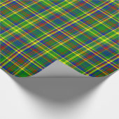 Primärfarben-KARIERT 10-Gift-Papier Geschenkpapier (Ecke)