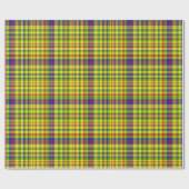 Primärfarben-KARIERT 18-Gift-Papier Geschenkpapier (Flach)
