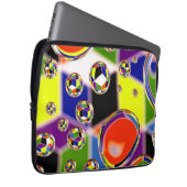 Primärfarben Laptopschutzhülle (Vorne Rechts)