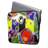 Primärfarben Laptopschutzhülle (Vorderseite Links)