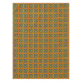 PRIMÄRFARBEN, LAYERED SQUARES-52x70 TABLECLOTH Tischdecke (Vorderseite)