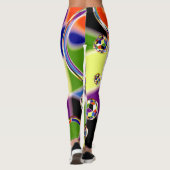 Primärfarben Leggings (Rückseite)