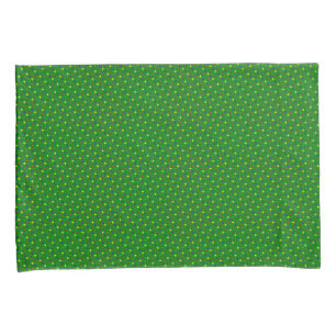 Primärfarben-Polka-Punkte, Set für Grünkissen Kissenbezug