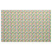 Primärfarben Spielzeug Gebäude Bricks Muster druck Stoff (Yard (91,4 cm))