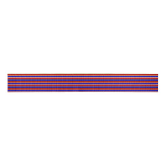 Primärfarben STRIPES 08-Grosgrain-Multifunktionsle Ripsband (Vorderseite)