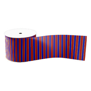 Primärfarben STRIPES 23-Körner-Ribbon Ripsband