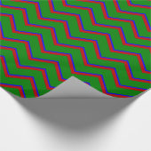 Primärfarben-ZICKZACK 16-Gift-Papier Geschenkpapier (Ecke)