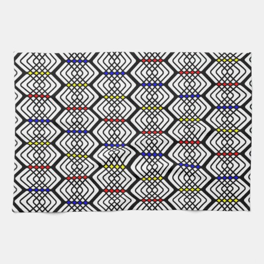 Primärfarbenhandtuch Geschirrtuch (Horizontal)