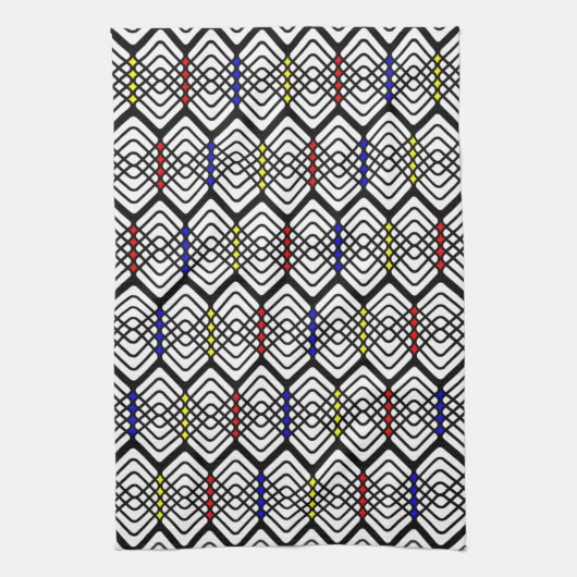 Primärfarbenhandtuch Geschirrtuch (Vertikal)