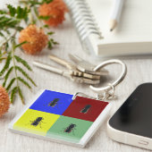 Primärflügel Schlüsselanhänger (Vorderseite rechts)