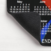 Primärkalender des punkt-2019 durch Janz Mousepad (Ecke)