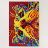 Primärkatze - Xena Puzzlespiel mit 1000 Stücken Puzzle (Vertikal)