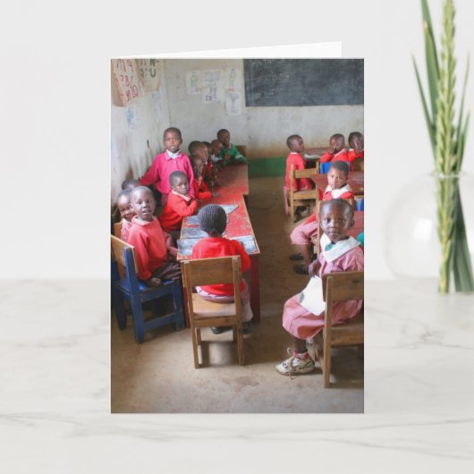 Primärklassenzimmer Karte (Vorderseite)