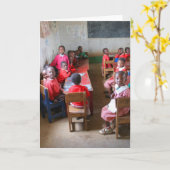 Primärklassenzimmer Karte (Gelbe Blume)