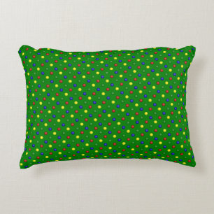 Primärpolka Dots Green-ACCENT PILLOW Dekokissen
