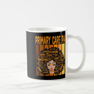 Primärversorgung Pa Mächtiger Schwarzer Geschichts Kaffeetasse