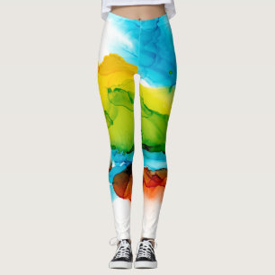Primärvolumen - Wasserfarben Leggings