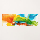 Primärvolumen - Wasserfarben Yogamatte (Vorderseite (Horizontal))