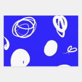 Primary colours set Wrapping Paper flat sheets Geschenkpapier Set (Vorderseite 3)