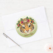 Primary: Cute Mother Tiger and Cub Sticker - Maa b (Umschlag)