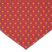 PRIMARY POLKA DOTS RED-52x70 TABLECLOTH Tischdecke (Schrägansicht)