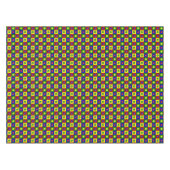 PRIMARY POLKA DOTS SQUARED-52x70 TABLECLOTH Tischdecke (Vorderseite (Horizontal))