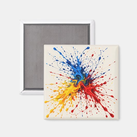 Primärzusammenstoß Magnet (Vorderseite/Rückseite)