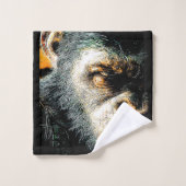 Primat-Modelle: Mad Apes 01-02 Badhandtuch Set (Waschlappen)