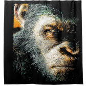 Primat-Modelle: Mad Apes 01-02 Duschvorhang (Vorderseite)