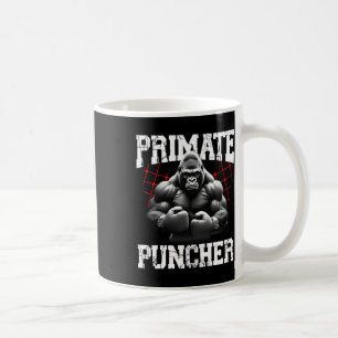 Primat Puncher Boxing Muskel-Gorilla Boxer Ape Kaffeetasse