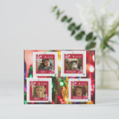 Primat-Rettungsleine Postkarte (Stehend Vorderseite)