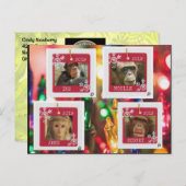 Primat-Rettungsleine Postkarte (Vorne/Hinten)