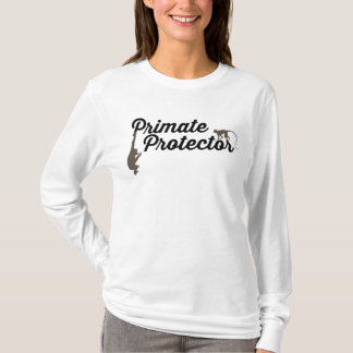 Primat-Schutz Cursive lang-sleeved T-Shirt