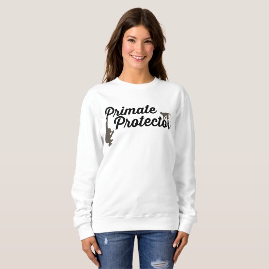 Primat-Schutz Sweatshirt (Vorne ganz)