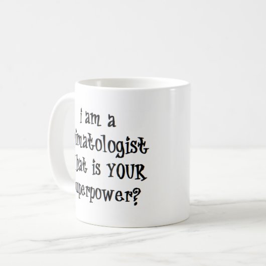 Primatologe Kaffeetasse (Vorderseite Links)