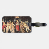 Primavera/Allegorie des Frühlings Gepäckanhänger (Rückseite horizontal)