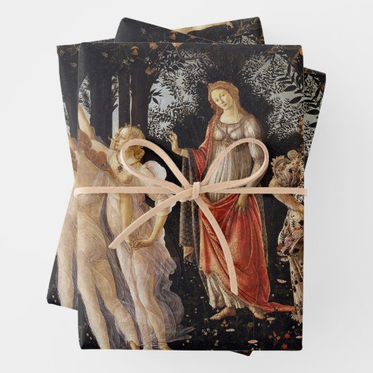 Primavera, Allegorie des Frühlings von Sandro Bott Geschenkpapier Set (Beispiel)