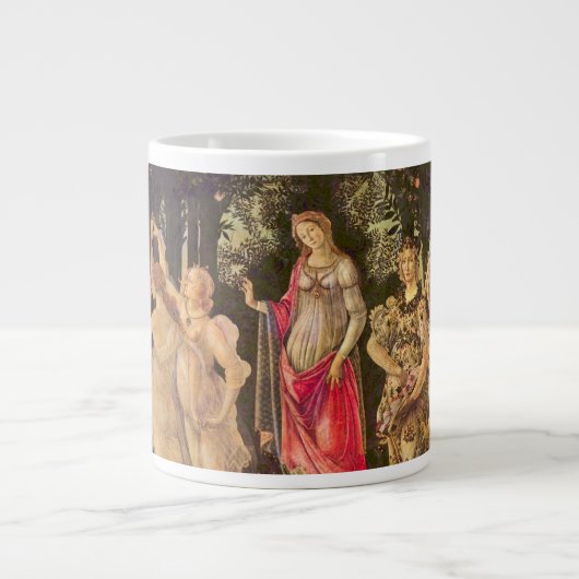 Primavera, Allegorie des Frühlings von Sandro Bott Jumbo-Tasse (Vorderseite)
