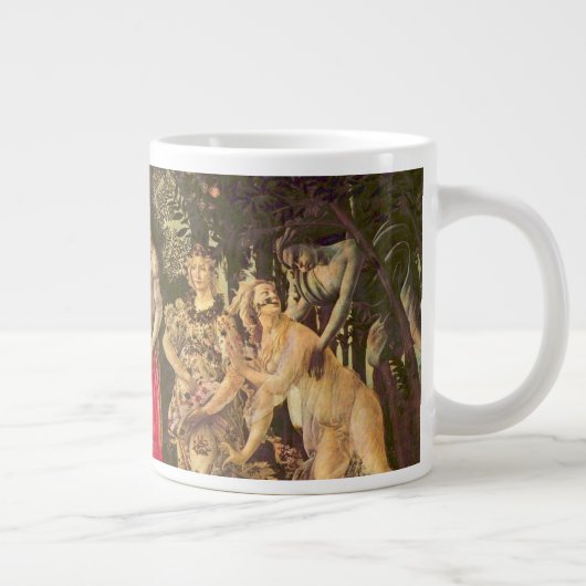 Primavera, Allegorie des Frühlings von Sandro Bott Jumbo-Tasse (Rechts)